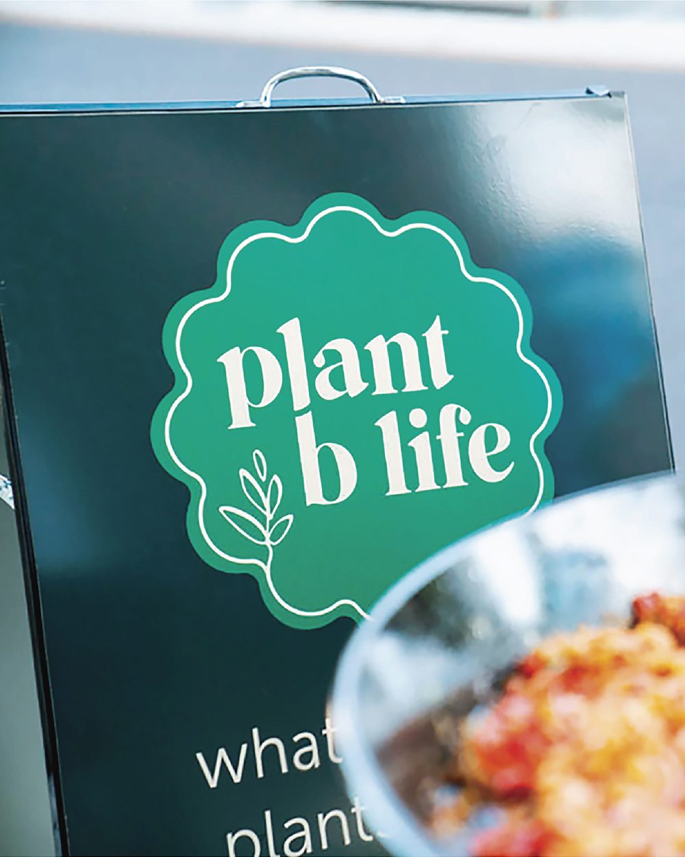 Plant B Life Shop Street Sign Design